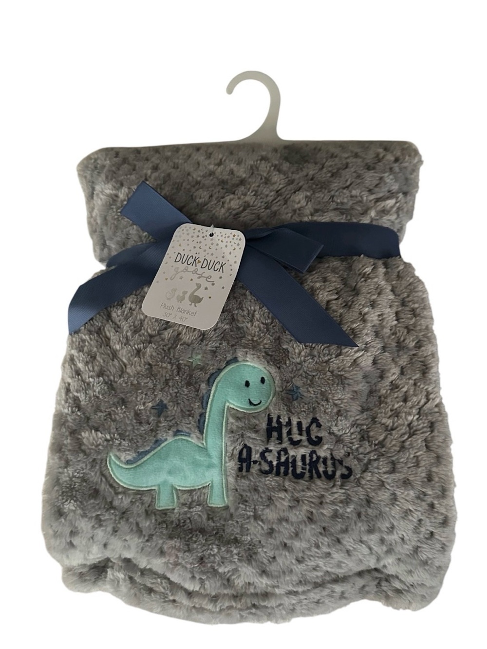 Dinosaur Plush Baby Blanket
